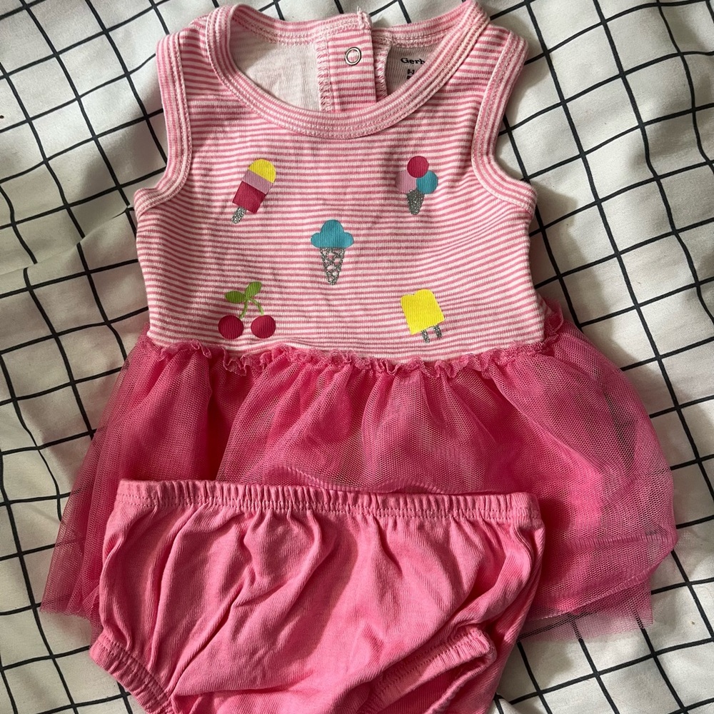 0-3 Month Baby Girl Dress